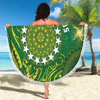 Cook Islands Beach Blanket Hibiscus Polynesian Tribal Pattern DT05 - Polynesian Pride