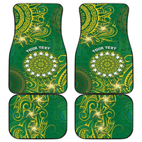Cook Islands Car Mats Hibiscus Polynesian Tribal Pattern DT05 - Polynesian Pride