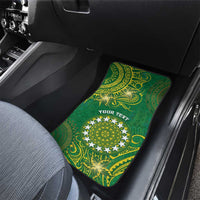 Cook Islands Car Mats Hibiscus Polynesian Tribal Pattern DT05 - Polynesian Pride