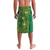 Personalised Cook Islands Lavalava Hibiscus Polynesian Tribal Pattern