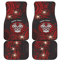Easter Island Car Mats Hibiscus Polynesian Tribal Pattern DT05 - Polynesian Pride