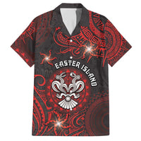 Personalised Easter Island Family Matching Long Sleeve Bodycon Dress and Hawaiian Shirt Hibiscus Polynesian Tribal Pattern