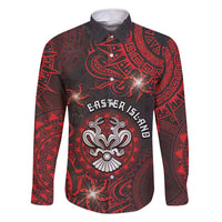 Personalised Easter Island Family Matching Mermaid Dress and Hawaiian Shirt Hibiscus Polynesian Tribal Pattern