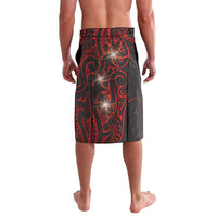 Personalised Easter Island Lavalava Hibiscus Polynesian Tribal Pattern