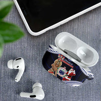 Samoa Christmas AirPods Case Samoan Siva Dance With Santa DT05 - Polynesian Pride