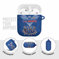 Toa Samoa AirPods Case Samoan Warrior Spirit Rugby DT05 - Polynesian Pride