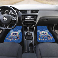 Toa Samoa Car Mats Samoan Warrior Spirit Rugby - Polynesian Pride
