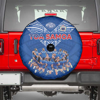 Toa Samoa Spare Tire Cover Samoan Warrior Spirit Rugby - Polynesian Pride