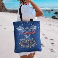 Toa Samoa Tote Bag Samoan Warrior Spirit Rugby - Polynesian Pride