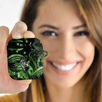 Maori Romantic Valentine AirPods Case The Hongi Kiss Green Galaxy DT05 - Polynesian Pride