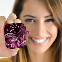 Maori Romantic Valentine AirPods Case The Hongi Kiss Pink Galaxy DT05 - Polynesian Pride