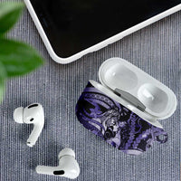 Maori Romantic Valentine AirPods Case The Hongi Kiss Purple Galaxy DT05 - Polynesian Pride