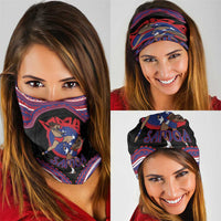 Samoa Mixed Martial Arts Neck Gaiter Flying Knee Of Samoan DT05 - Polynesian Pride