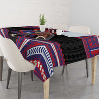 Samoa Mixed Martial Arts Tablecloth Flying Knee Of Samoan DT05 - Polynesian Pride