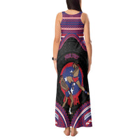 Personalised Samoa Mixed Martial Arts Tank Maxi Dress Flying Knee Of Samoan DT05 - Polynesian Pride