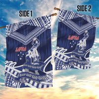 Samoa Rugby Garden Flag Pacific Warrior Glory - Polynesian Pride