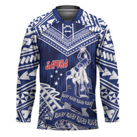 Personalised Samoa Rugby Hockey Jersey Pacific Warrior Glory - Polynesian Pride