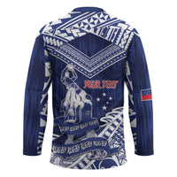Personalised Samoa Rugby Hockey Jersey Pacific Warrior Glory DT05 - Polynesian Pride