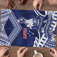 Samoa Rugby Puzzle Pacific Warrior Glory - Polynesian Pride