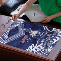 Samoa Rugby Puzzle Pacific Warrior Glory - Polynesian Pride
