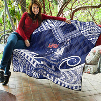 Samoa Rugby Quilt Pacific Warrior Glory - Polynesian Pride