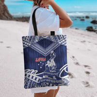 Samoa Rugby Tote Bag Pacific Warrior Glory - Polynesian Pride