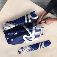 Samoa Rugby Umbrella Pacific Warrior Glory - Polynesian Pride