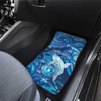 Northern Mariana Islands Car Mats Galaxy Polynesian Shark Tattoo - Polynesian Pride