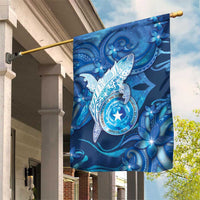 Northern Mariana Islands Garden Flag Galaxy Polynesian Shark Tattoo - Polynesian Pride