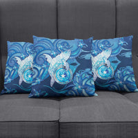 Northern Mariana Islands Pillow Cover Galaxy Polynesian Shark Tattoo - Polynesian Pride