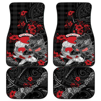 Personalised Hawaiian And Japanese Car Mats Aloha Koi Fish Palaka Patterns - Polynesian Pride