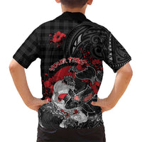 Personalised Hawaiian And Japanese Kid Hawaiian Shirt Aloha Koi Fish Palaka Patterns DT05 - Polynesian Pride