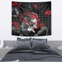 Hawaiian And Japanese Tapestry Aloha Koi Fish Palaka Patterns DT05 - Polynesian Pride