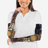 Hawaii Makahiki Arm Sleeves Polynesian Sky And Earth DT05 - Polynesian Pride