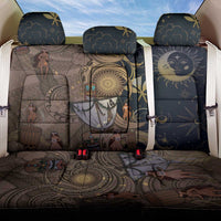 Hawaii Makahiki Back Car Seat Cover Polynesian Sky And Earth DT05 One Size Gold - Polynesian Pride