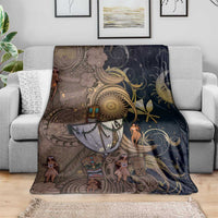 Hawaii Makahiki Blanket Polynesian Sky And Earth - Polynesian Pride