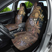 Hawaii Makahiki Car Seat Cover Polynesian Sky And Earth - Polynesian Pride