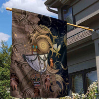 Hawaii Makahiki Garden Flag Polynesian Sky And Earth - Polynesian Pride