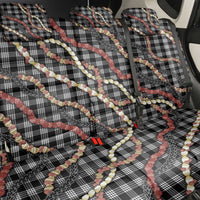 Hawaii Palaka Niihau Shell Lei Back Car Seat Cover Tropical Island Plaid Patterns DT05 - Polynesian Pride