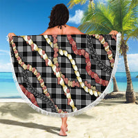 Hawaii Palaka Niihau Shell Lei Beach Blanket Tropical Island Plaid Patterns DT05 - Polynesian Pride
