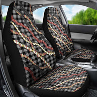 Hawaii Palaka Niihau Shell Lei Car Seat Cover Tropical Island Plaid Patterns DT05 - Polynesian Pride