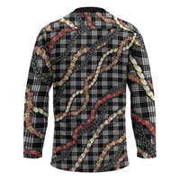 Hawaii Palaka Niihau Shell Lei Hockey Jersey Tropical Island Plaid Patterns DT05 - Polynesian Pride