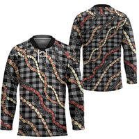 Hawaii Palaka Niihau Shell Lei Hockey Jersey Tropical Island Plaid Patterns DT05 - Polynesian Pride