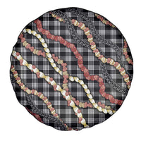 Hawaii Palaka Niihau Shell Lei Spare Tire Cover Tropical Island Plaid Patterns DT05 - Polynesian Pride