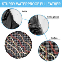 Hawaii Palaka Niihau Shell Lei Spare Tire Cover Tropical Island Plaid Patterns DT05 - Polynesian Pride
