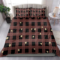 Hawaii Palaka Kahelelani Shell Lei Costume Bedding Set Plaid Patterns DT05 - Polynesian Pride