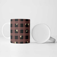 Hawaii Palaka Kahelelani Shell Lei Costume Ceramic Mug Plaid Patterns DT05 - Polynesian Pride