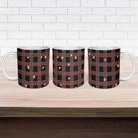 Hawaii Palaka Kahelelani Shell Lei Costume Ceramic Mug Plaid Patterns DT05 - Polynesian Pride