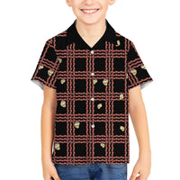 Hawaii Palaka Kahelelani Shell Lei Costume Hawaiian Shirt Plaid Patterns DT05 - Polynesian Pride