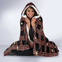 Hawaii Palaka Kahelelani Shell Lei Costume Hooded Blanket Plaid Patterns DT05 - Polynesian Pride